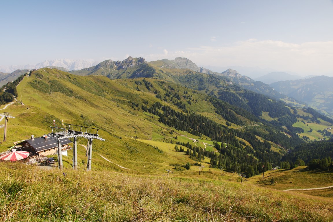 Bergbahn Liftbetrieb im Sommer